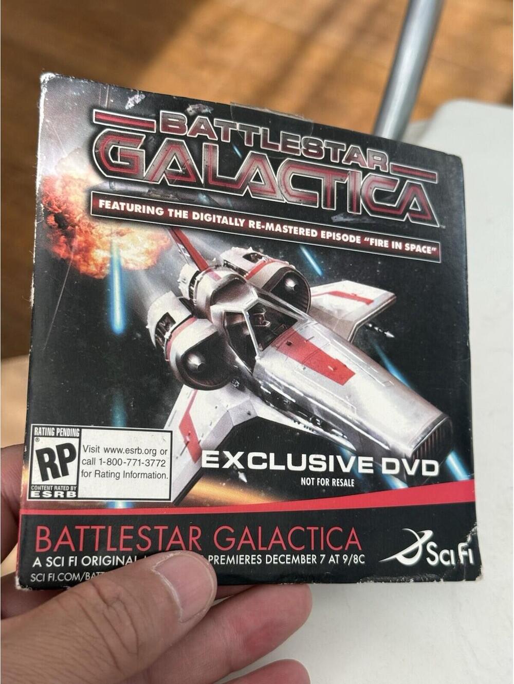 Battlestar Galactica  DVD ( Not For Resale ) Vintage